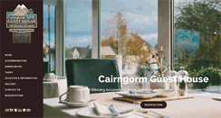 Desktop Screenshot of cairngormguesthouse.com